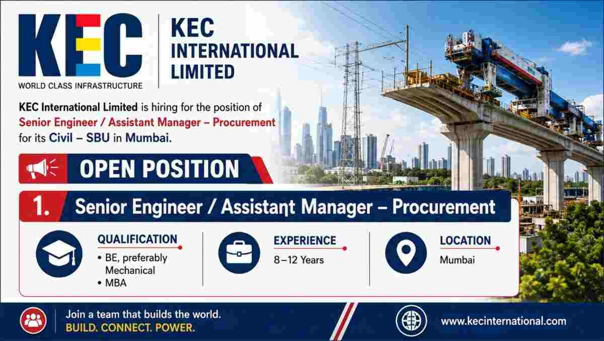 KEC International Recruitment 2026