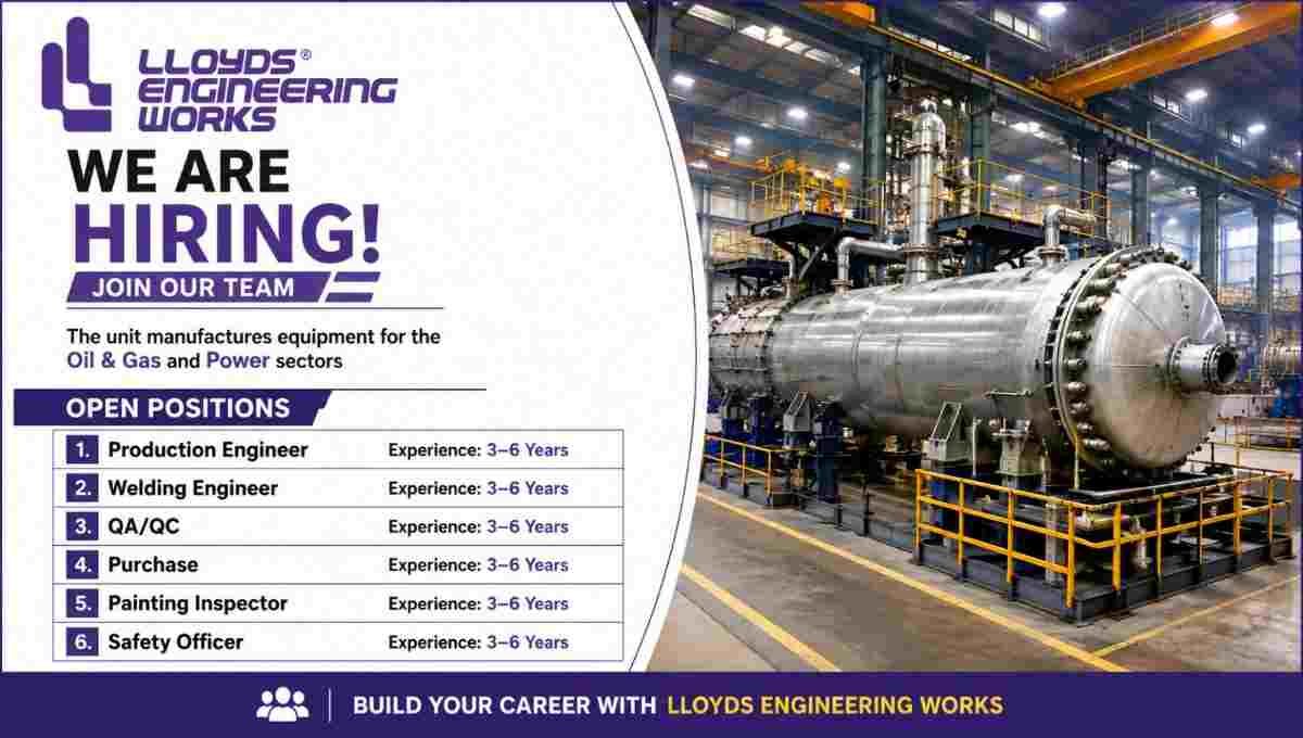 Lloyds Engineering Recruitment 2026