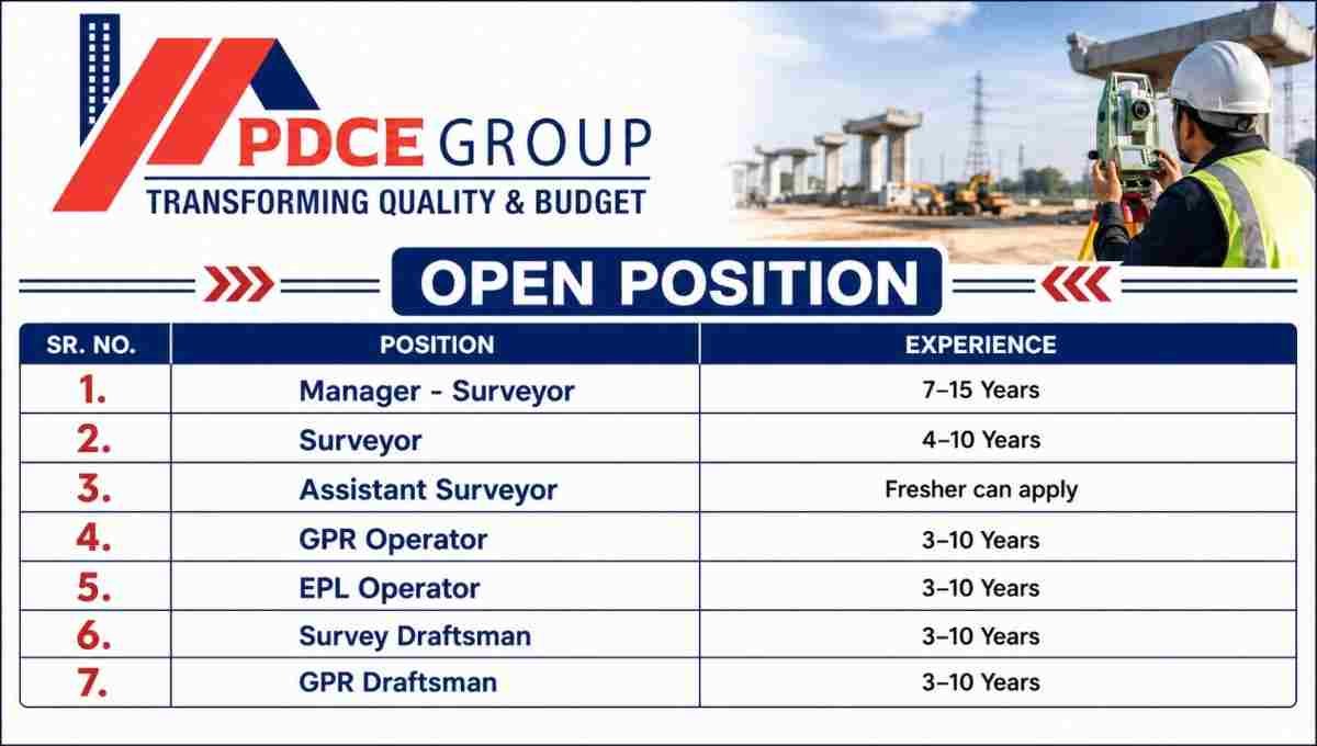 PDCE Group Recruitment 2026