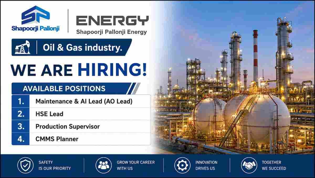 Shapoorji Pallonji Energy Recruitment