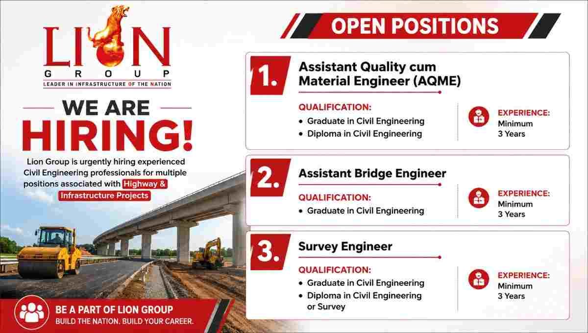 Lion Group Recruitment 2026