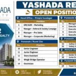 Yashada Realty Recruitment 2026 – Huge Sales, Engineering & Site Jobs